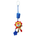 Plush Bed Hanging Baby Rattle Mobiles Stroller Toys Rubber Rings