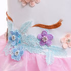 Sleeveless Princess Christmas Dresses With 3D Flower Embroidery